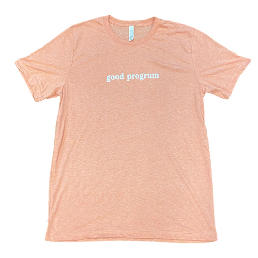 Good Progrum Tee (Orange)